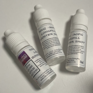 Long Fill Booster Shot 70vg/30pg 10ml 0mg Nicotine